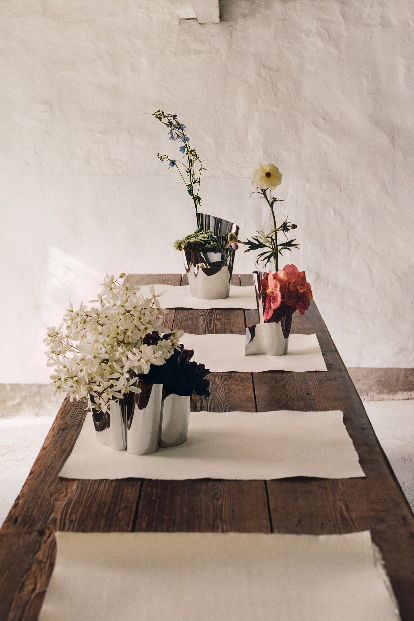 Fold vase, lille - Rustfrit Stål